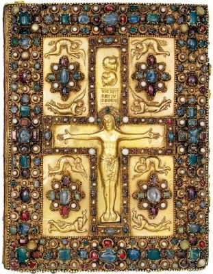 The Lindau Gospels Miniature Illustrations Reflecting Carolingian Religious Fervor!