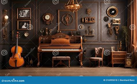 The Music Room – A Symphony in Indigo and Nostalgia!