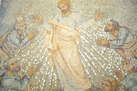 The Transfiguration - Byzantine Mosaic Masterpiece Overflowing with Divine Light!